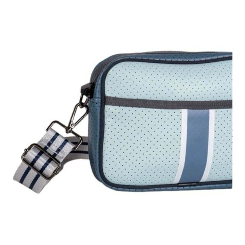 Haute Shore Drew Azure‎ Blue Neoprene Crossbody Bag - Picture 2 of 8